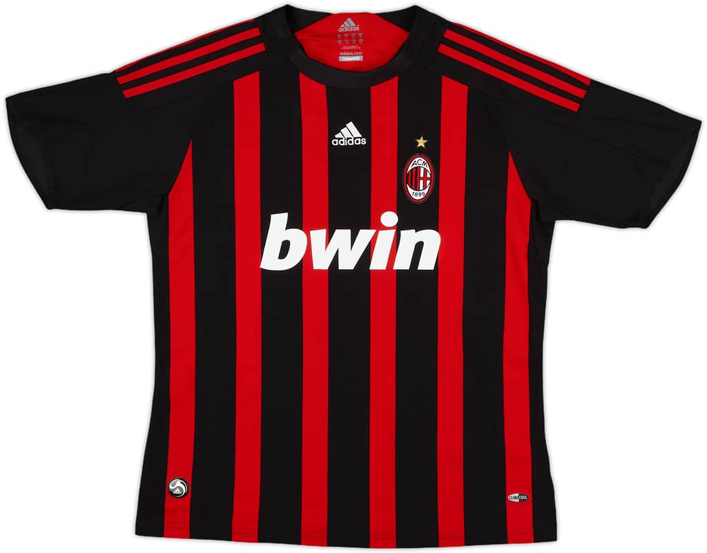 2007-08 AC Milan Home Shirt - 8/10 - (Women's M)