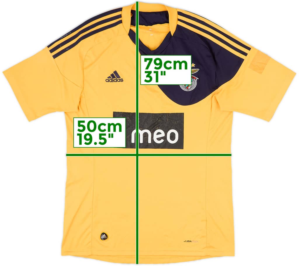2010-11 Benfica Away Shirt - 4/10 - (M)