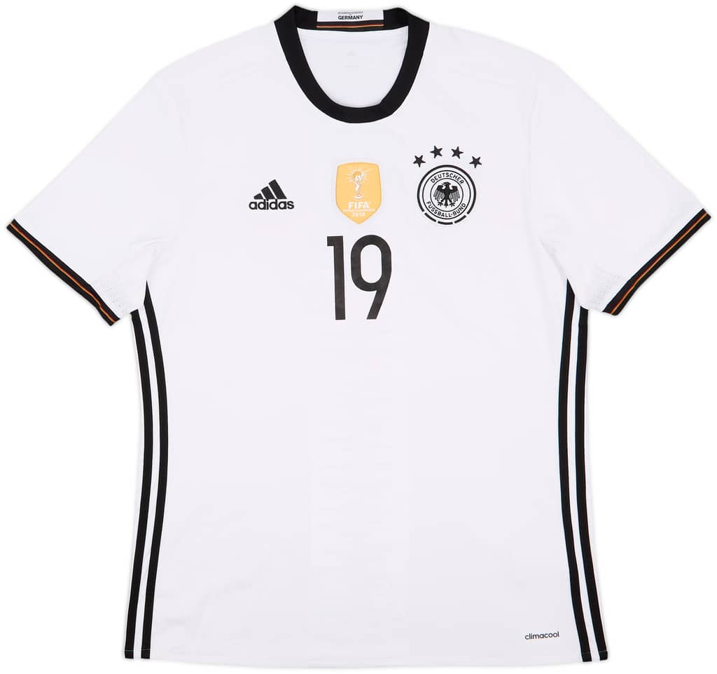 2015-16 Germany Home Shirt #19 - 8/10 - (L)
