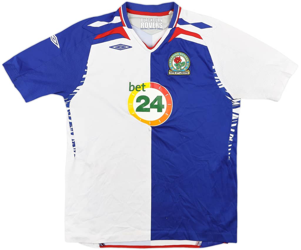 2007-08 Blackburn Home Shirt - 5/10 - (XL.Boys)
