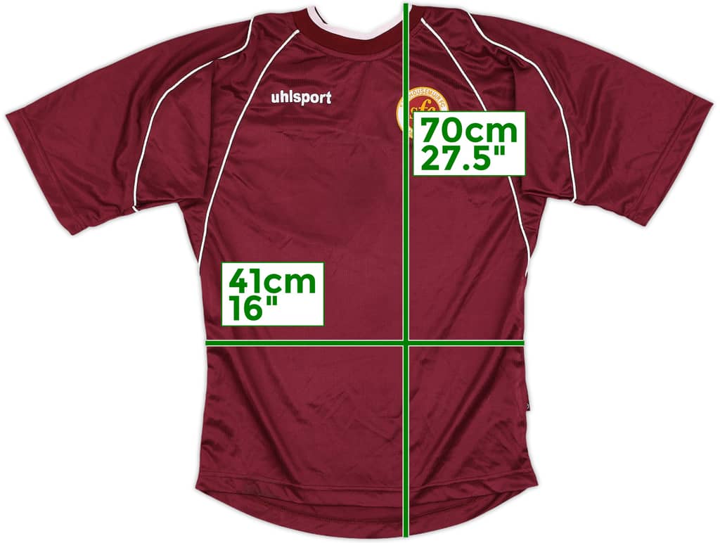 2003-04 Stenhousemuir Home Shirt - 8/10 - (S)