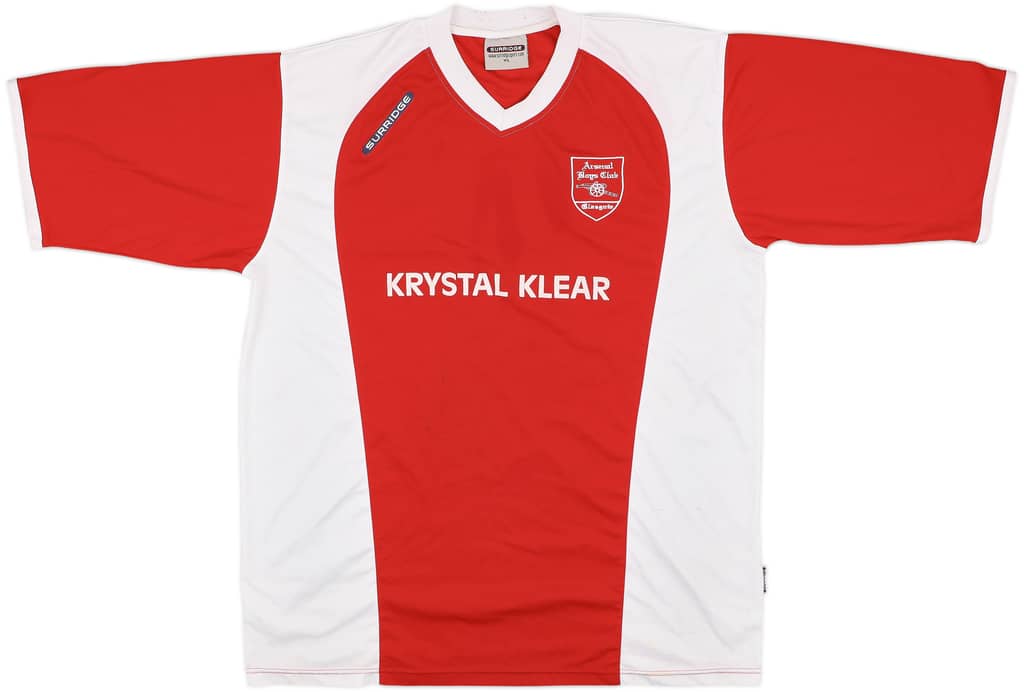 2000s Arsenal Boys Club Surridge Training Shirt - 8/10 - (XL)