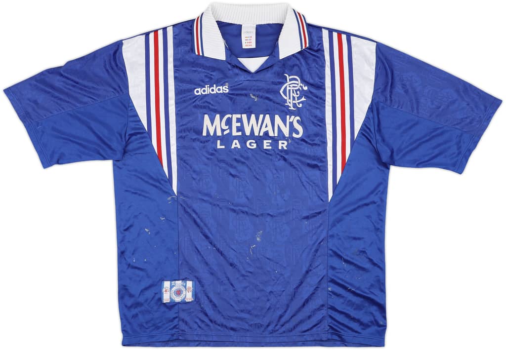 1996-97 Rangers Home Shirt - 5/10 - (XXL)