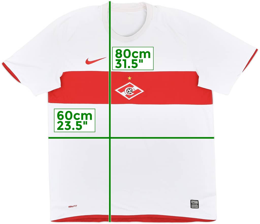 2009-10 Spartak Moscow Away Shirt - 8/10 - (XL)