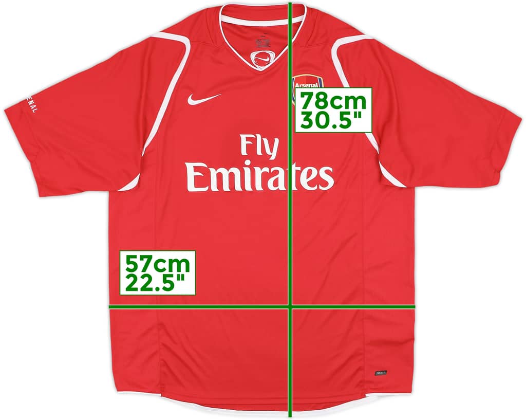 2006-07 Arsenal Nike Training Shirt - 9/10 - (L)