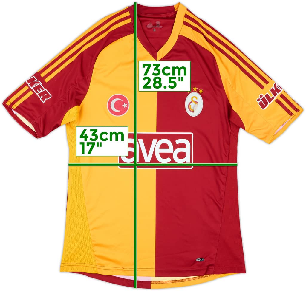 2008-09 Galatasaray Home Shirt - 5/10 - (S)