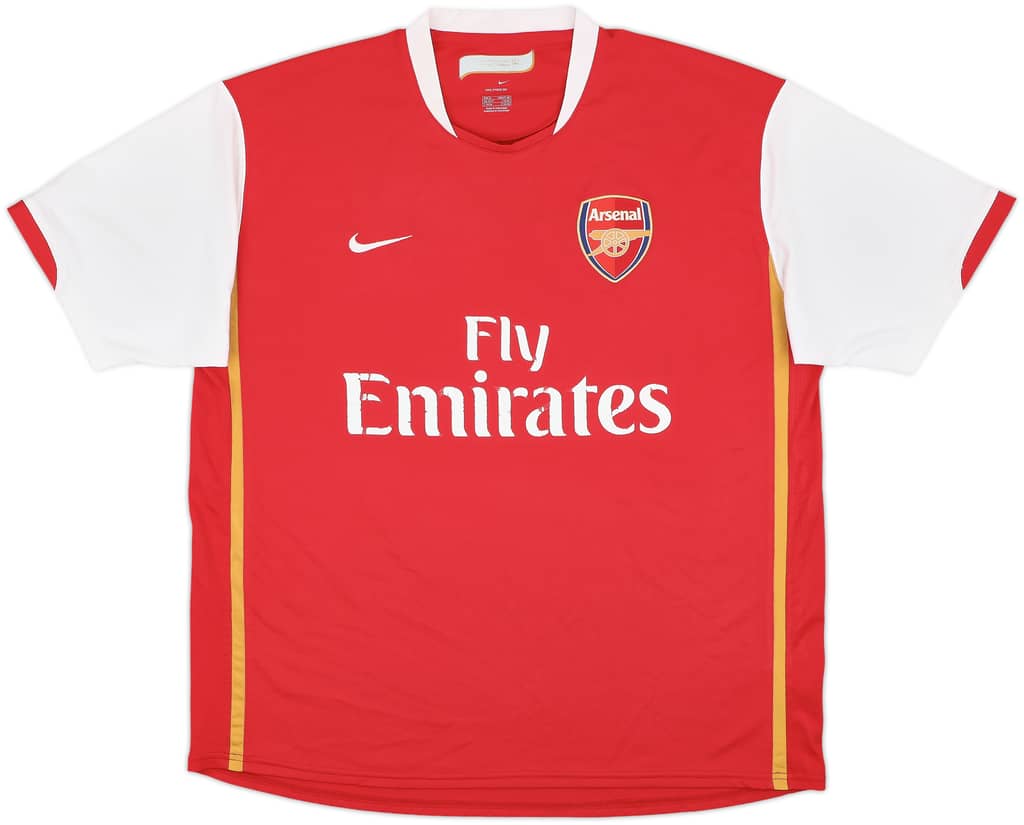 2006-08 Arsenal Home Shirt - 5/10 - (XL)