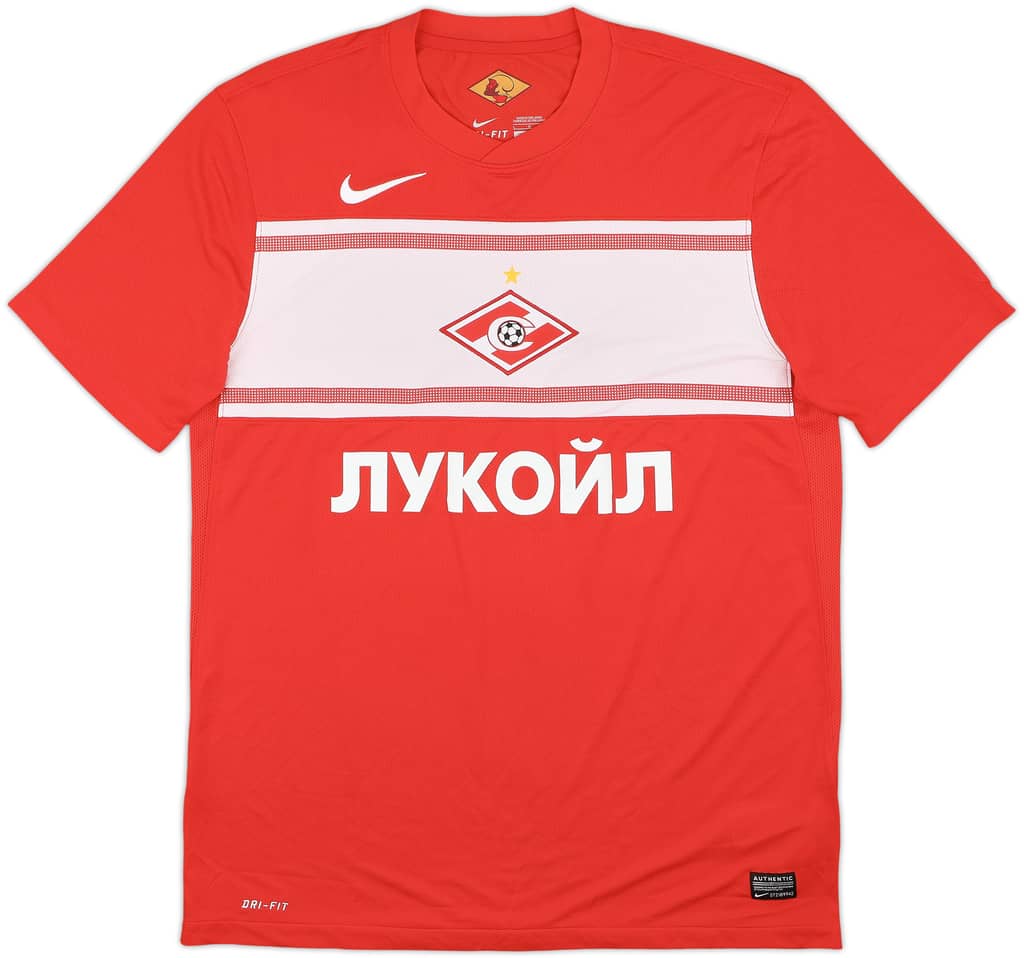 2012-13 Spartak Moscow Home Shirt - 8/10 - (L)