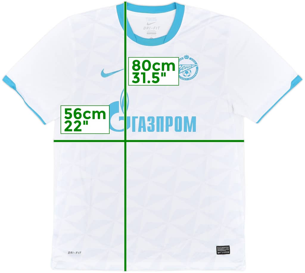 2011-12 Zenit St. Petersburg Away Shirt - 9/10 - (L)