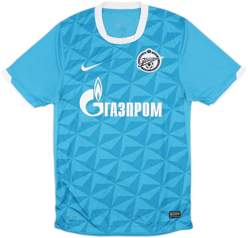 2011-12 Zenit St. Petersburg Home Shirt - 8/10 - (S)
