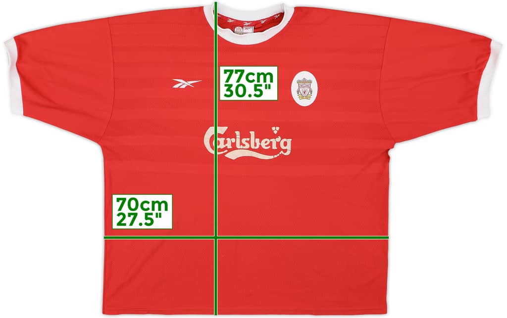 1998-00 Liverpool Home Shirt - 5/10 - (3XL)