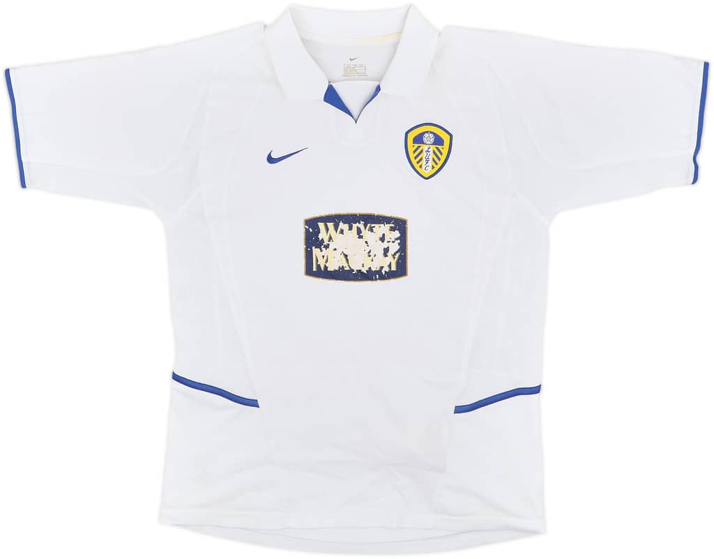 2003-04 Leeds United Home Shirt - 4/10 - (XL.Boys)