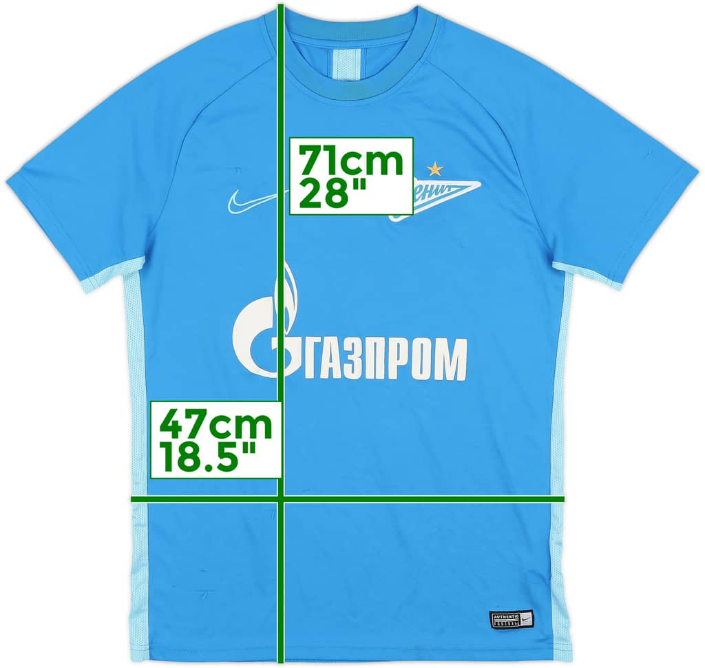 2019-20 Zenit St. Petersburg Training Shirt - 6/10 - (M)