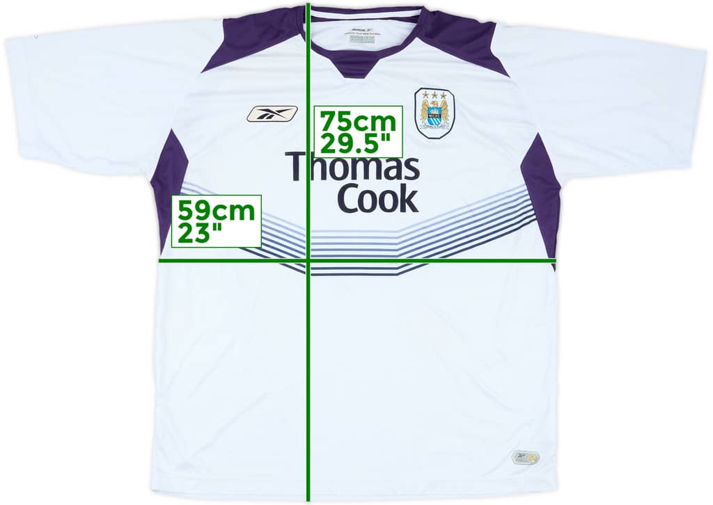 2004-05 Manchester City Away Shirt - 7/10 - (XL)