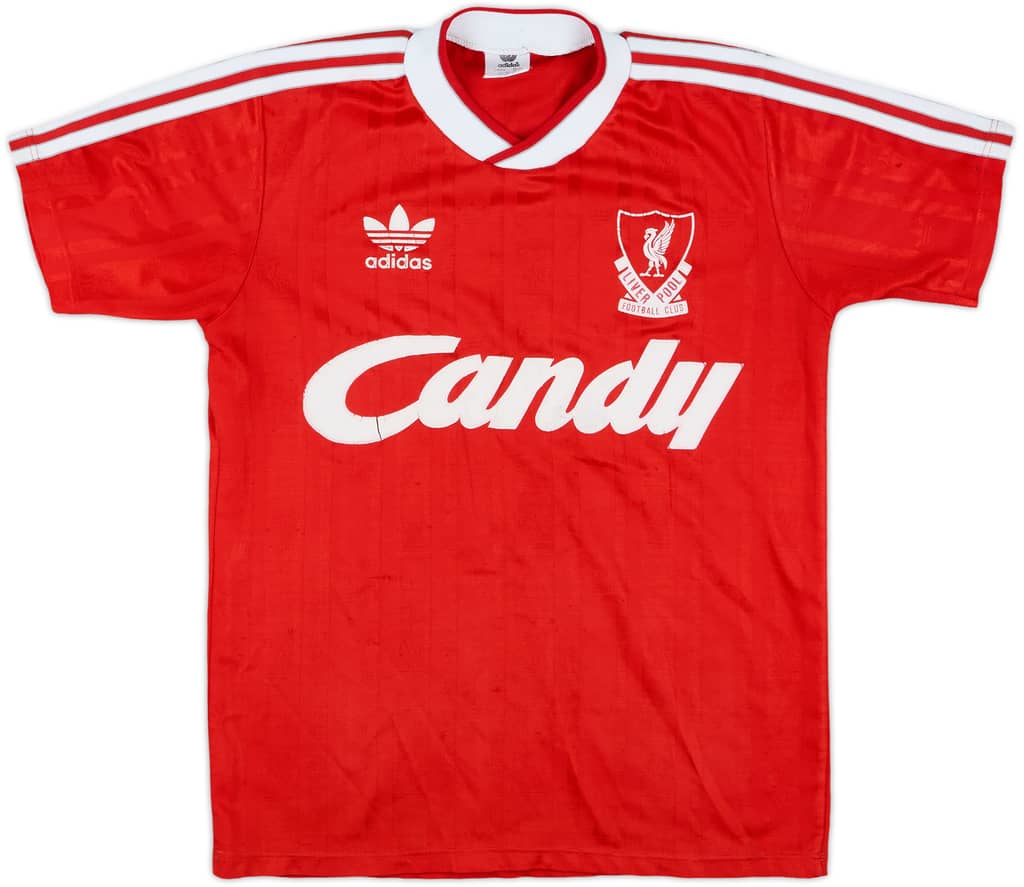 1988-89 Liverpool Home Shirt - 5/10 - (S)