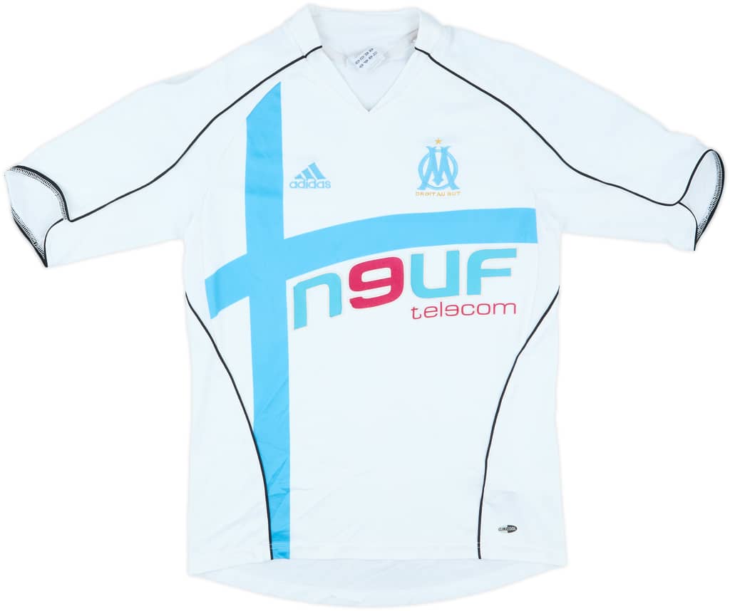 2005-06 Olympique Marseille Home Shirt - 5/10 - (S)