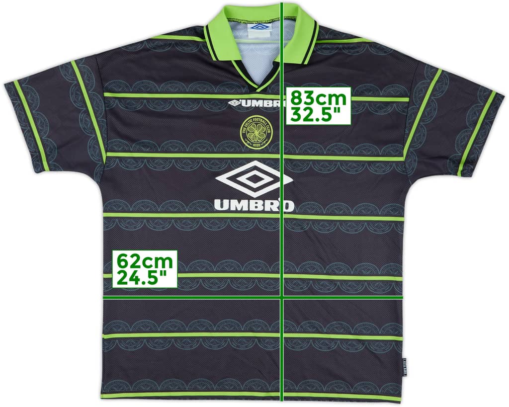 1998-99 Celtic Away Shirt - 6/10 - (XXL)