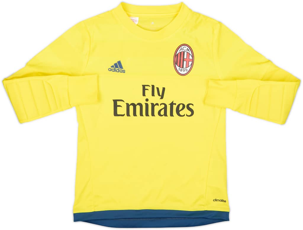 2015-16 AC Milan GK Shirt - 8/10 - (S.Boys)