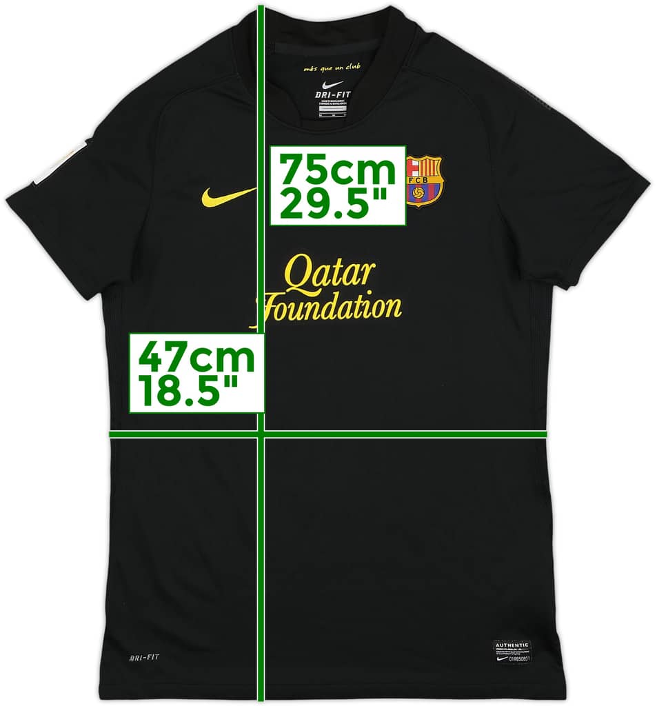 2011-12 Barcelona Away Shirt - 8/10 - (Women's M)