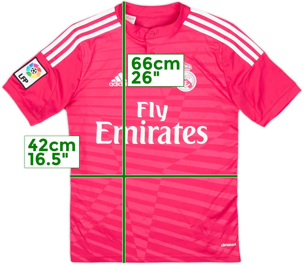 2014-15 Real Madrid Away Shirt - 8/10 - (L.Boys)