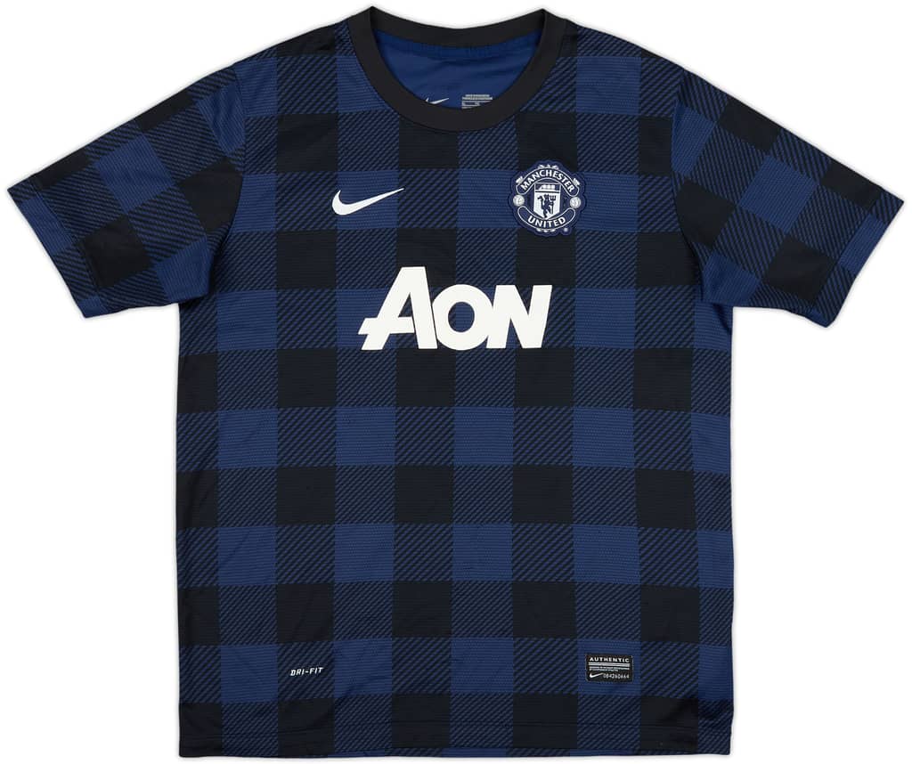 2013-14 Manchester United Away Shirt - 8/10 - (XL.Boys)