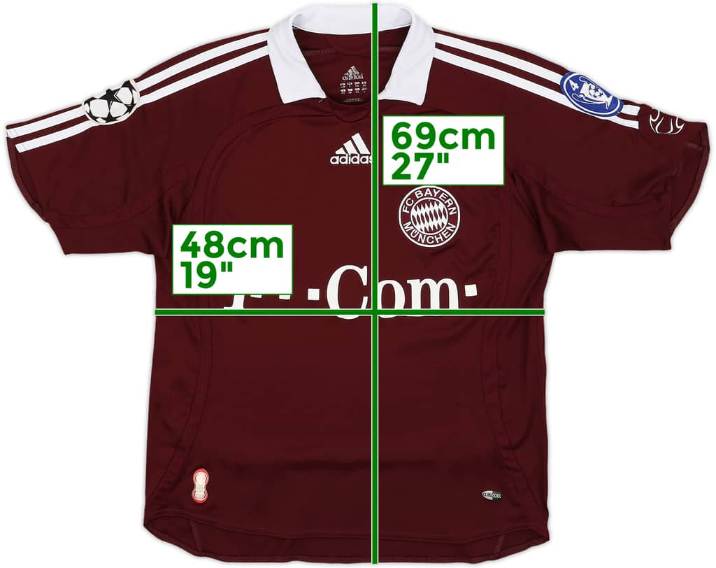 2006-07 Bayern Munich CL Shirt - 8/10 - (L.Boys)