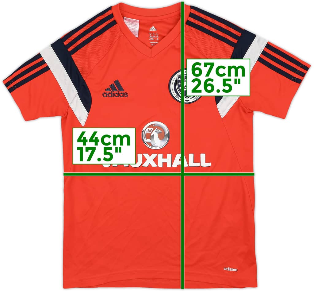2014-15 Scotland adidas Training Shirt - 8/10 - (L.Boys)