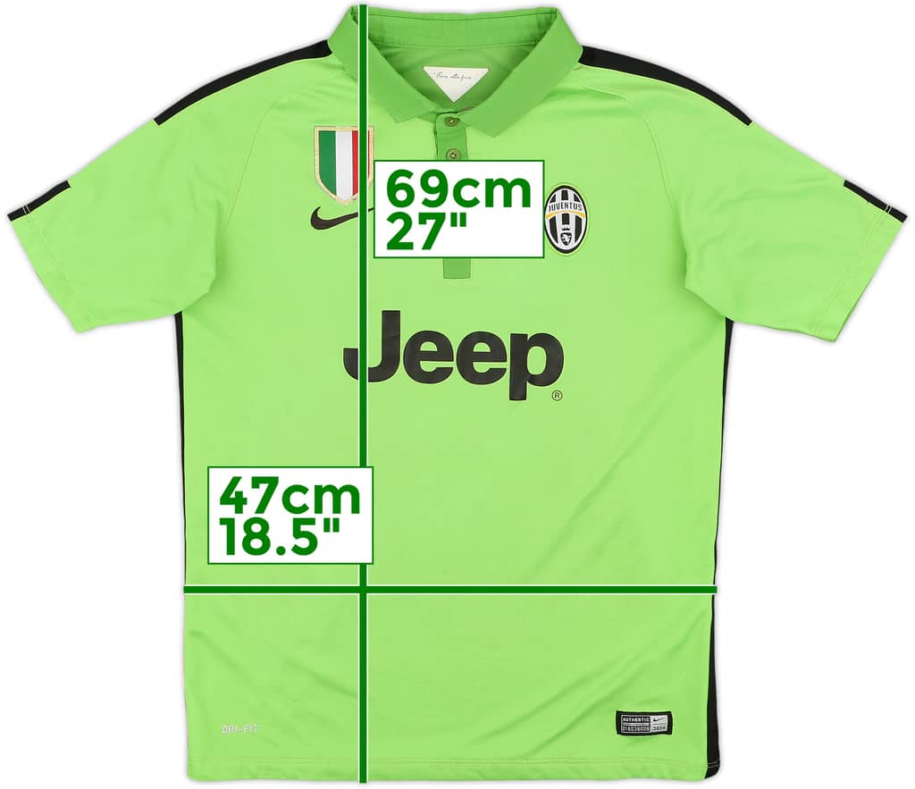 2014-15 Juventus Third Shirt - 7/10 - (XL.Boys)