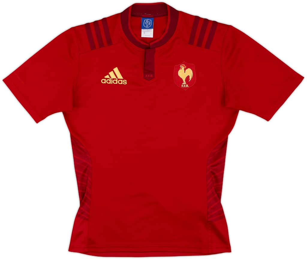 2014-15 France Rugby Away Shirt - 9/10 - (S)