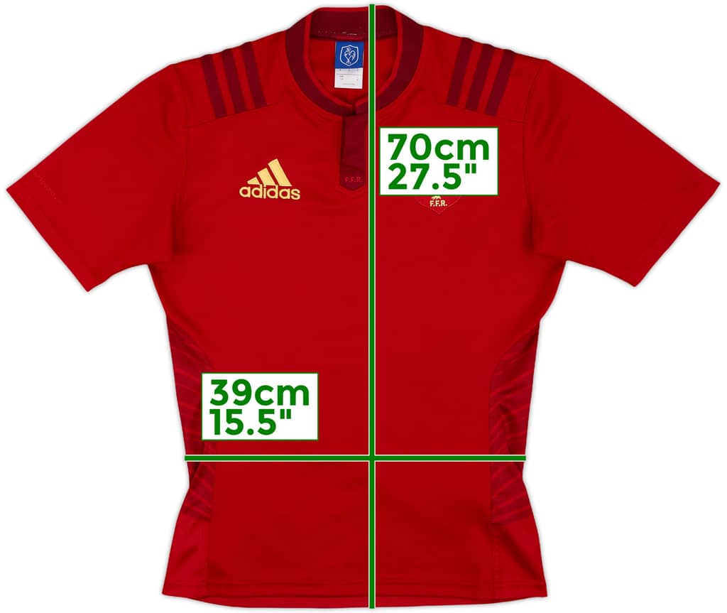 2014-15 France Rugby Away Shirt - 9/10 - (S)