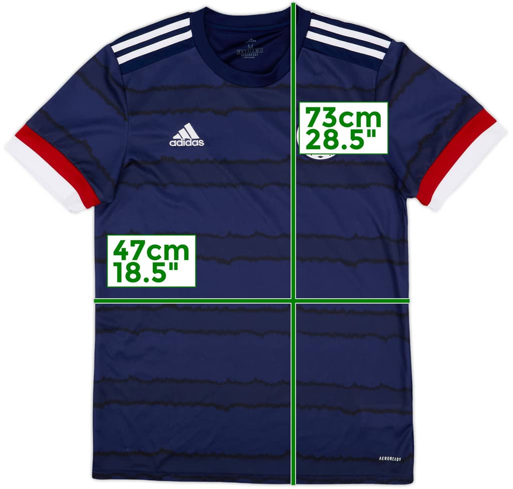 2020-22 Scotland Home Shirt - 9/10 - (M)