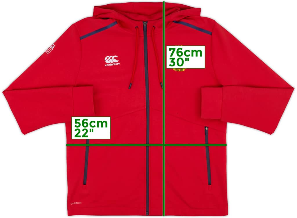 2021 British & Irish Lions Canterbury Hooded Track Jacket - 8/10 - (L)