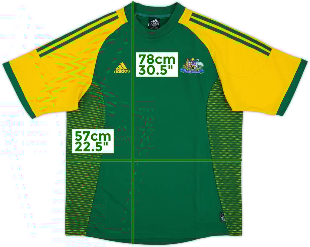 2002-03 Australia Home Shirt - 9/10 - (L)