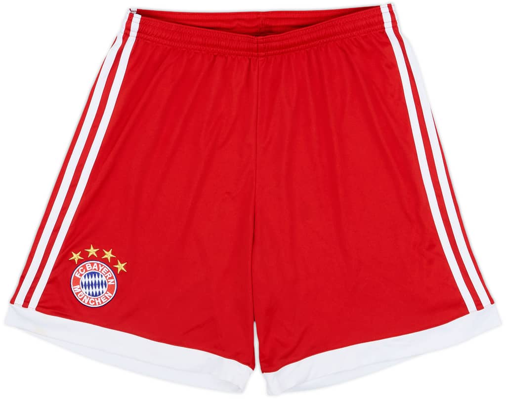 2017-18 Bayern Munich Home Shorts - 9/10 - (M)