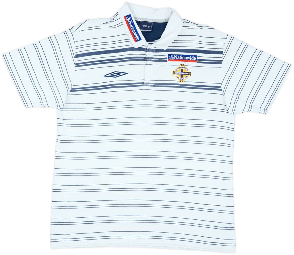 2006-08 Northern Ireland Umbro Polo Shirt - 8/10 - (XL)