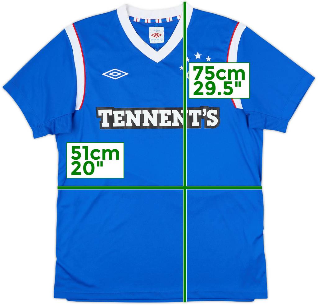 2011-12 Rangers Home Shirt - 10/10 - (M)