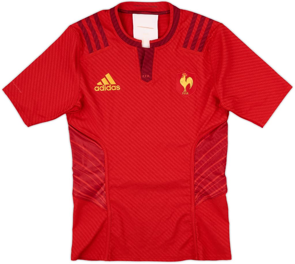 2014-15 France Rugby Player Issue Away Shirt - 10/10 - (L)