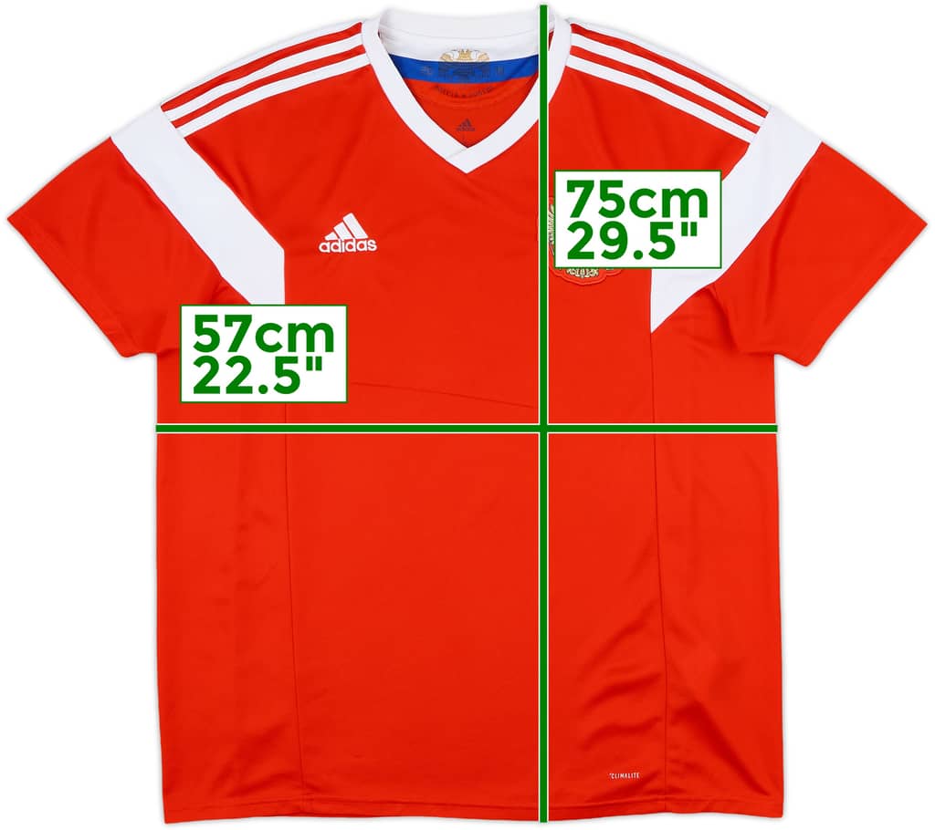 2018-20 Russia Home Shirt - 7/10 - (XL)