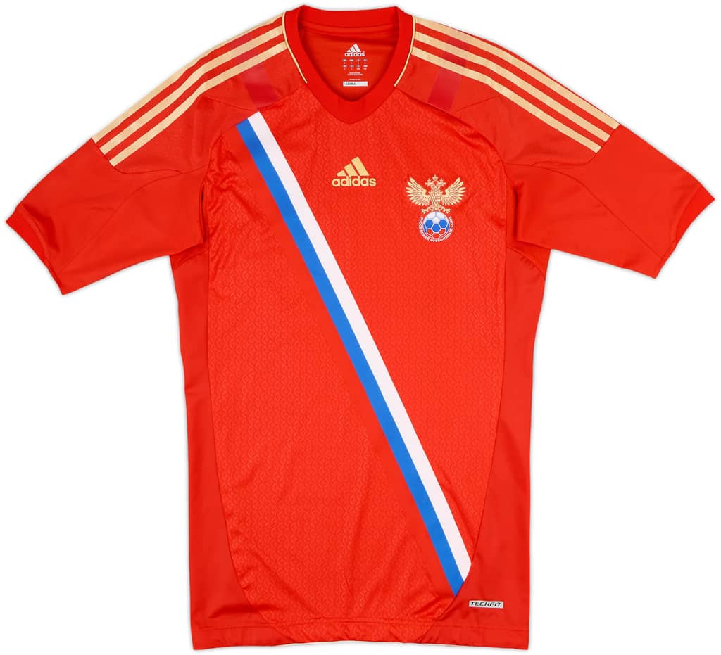 2012-14 Russia Player Issue TechFit Home Shirt - 10/10 - (L)