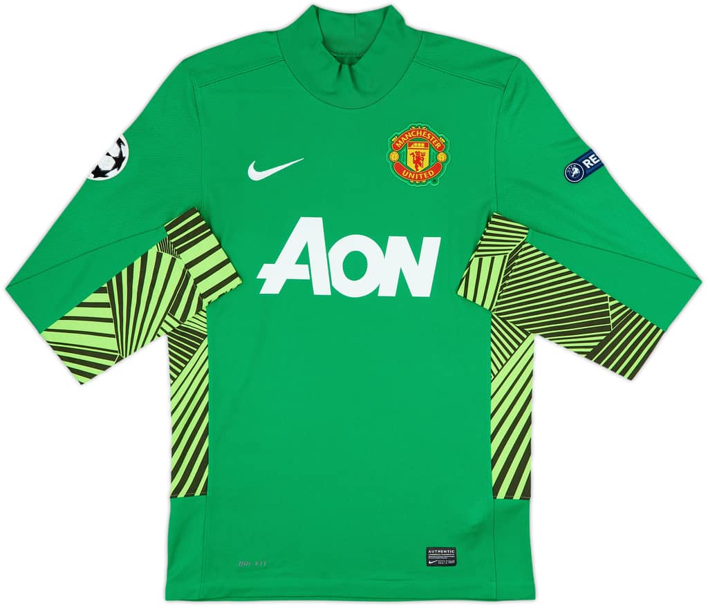 2011-12 Manchester United GK Shirt - 8/10 - (S)