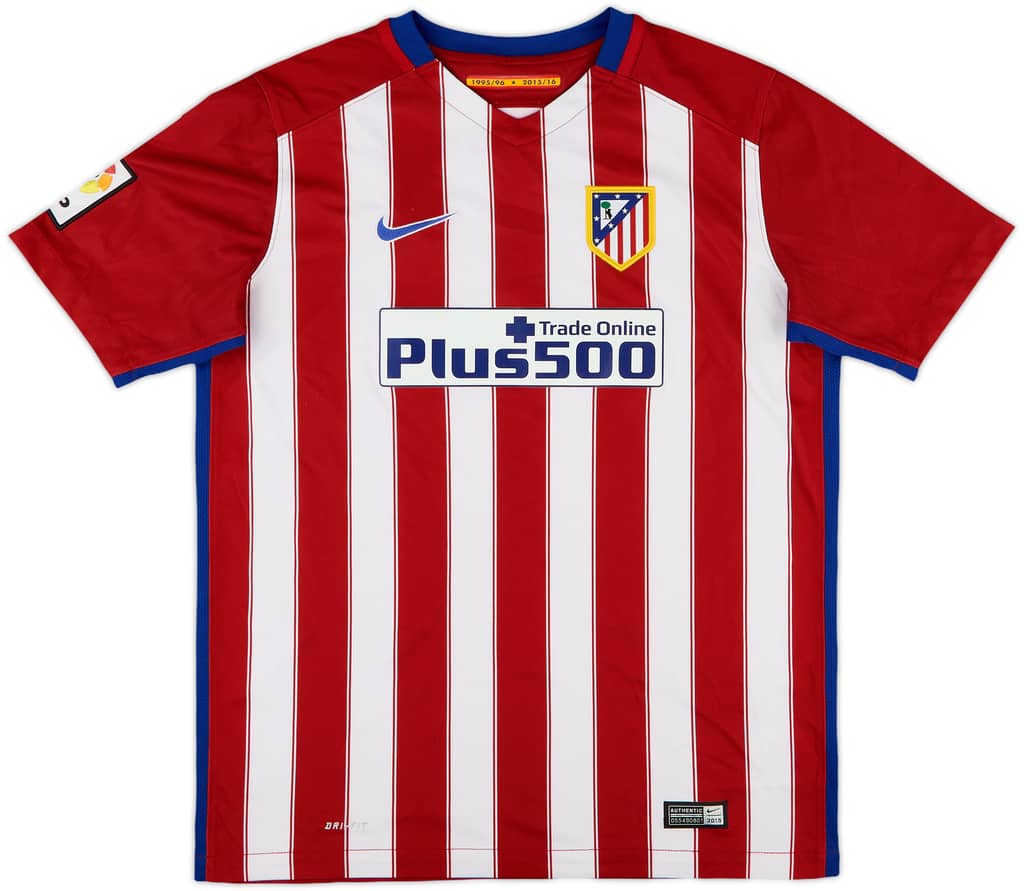 2015-16 Atletico Madrid Home Shirt - 9/10 - (XL.Boys)