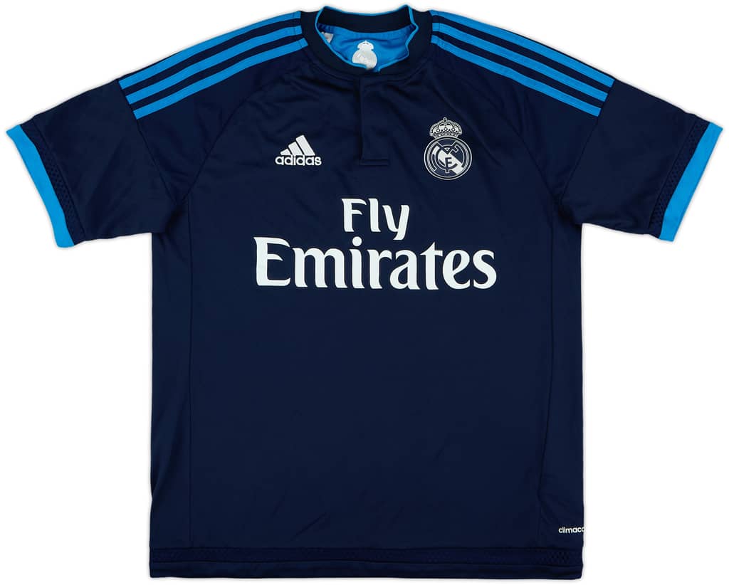 2015-16 Real Madrid Third Shirt - 9/10 - (XL.Boys)