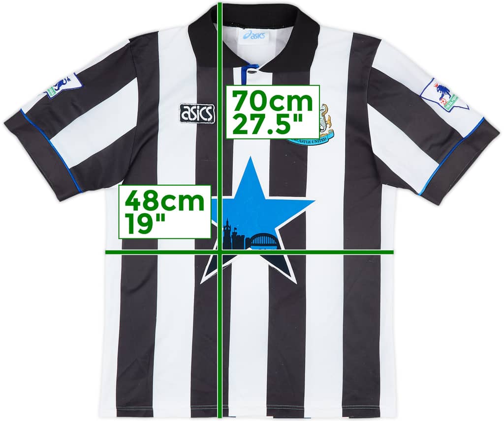 1995-97 Newcastle Home Shirt - 5/10 - (S)