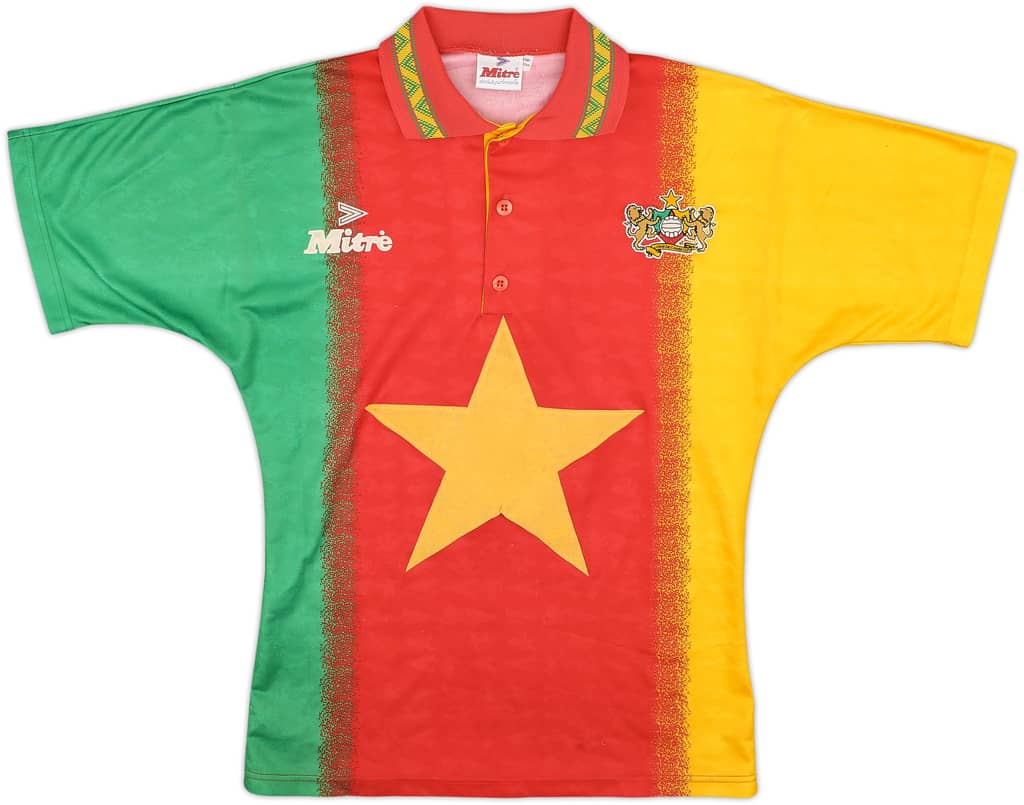 1994-95 Cameroon Home Shirt - 7/10 - (S)