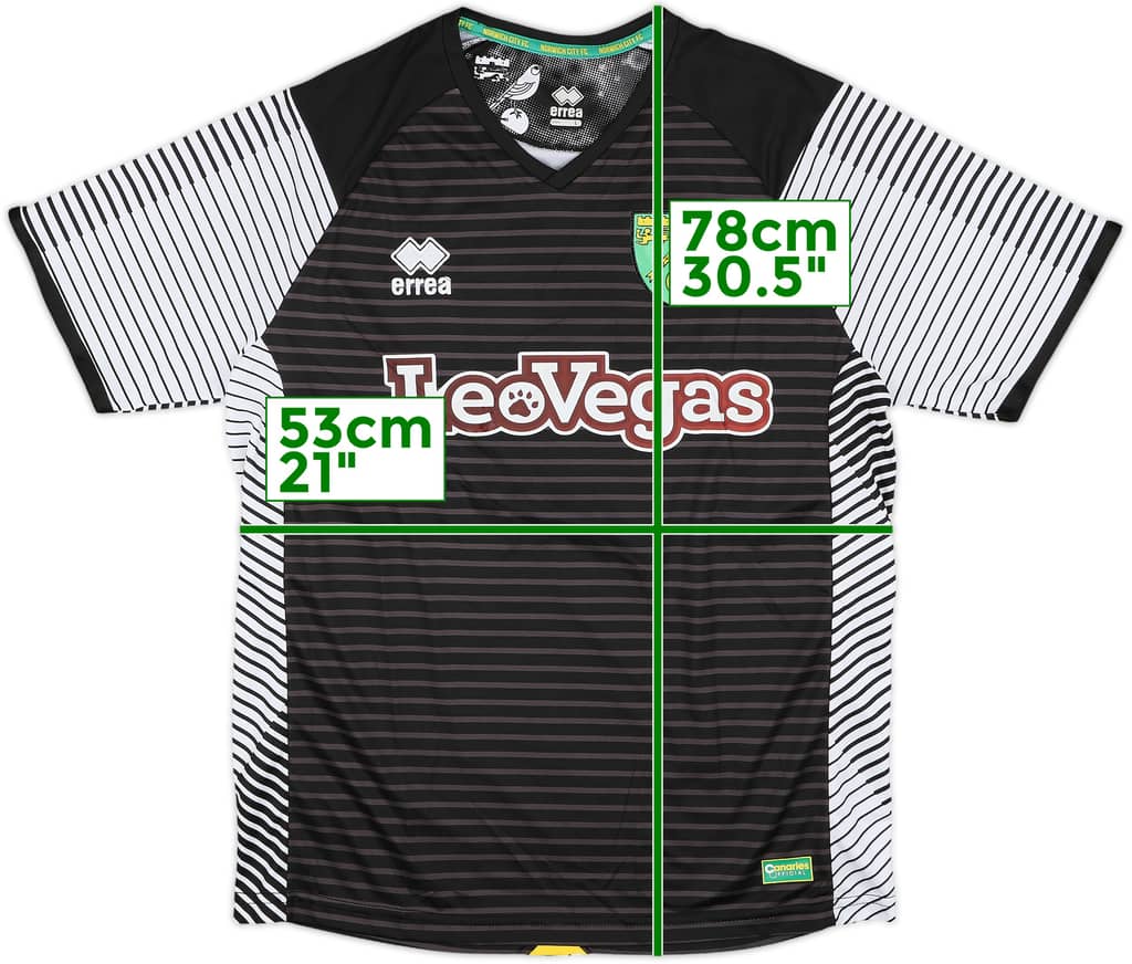 2017-18 Norwich Away Shirt - 8/10 - (L)