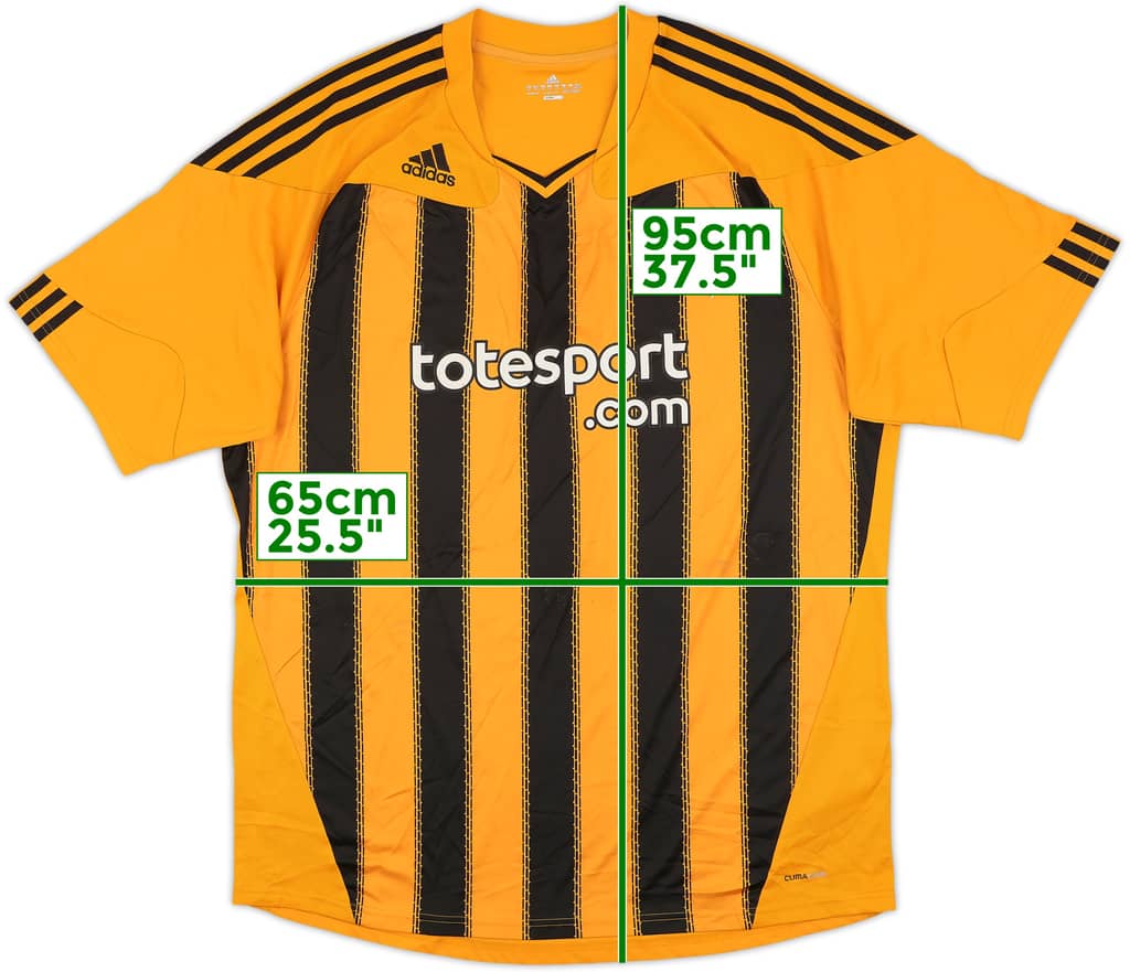 2010-11 Hull City Home Shirt - 5/10 - (3XL)