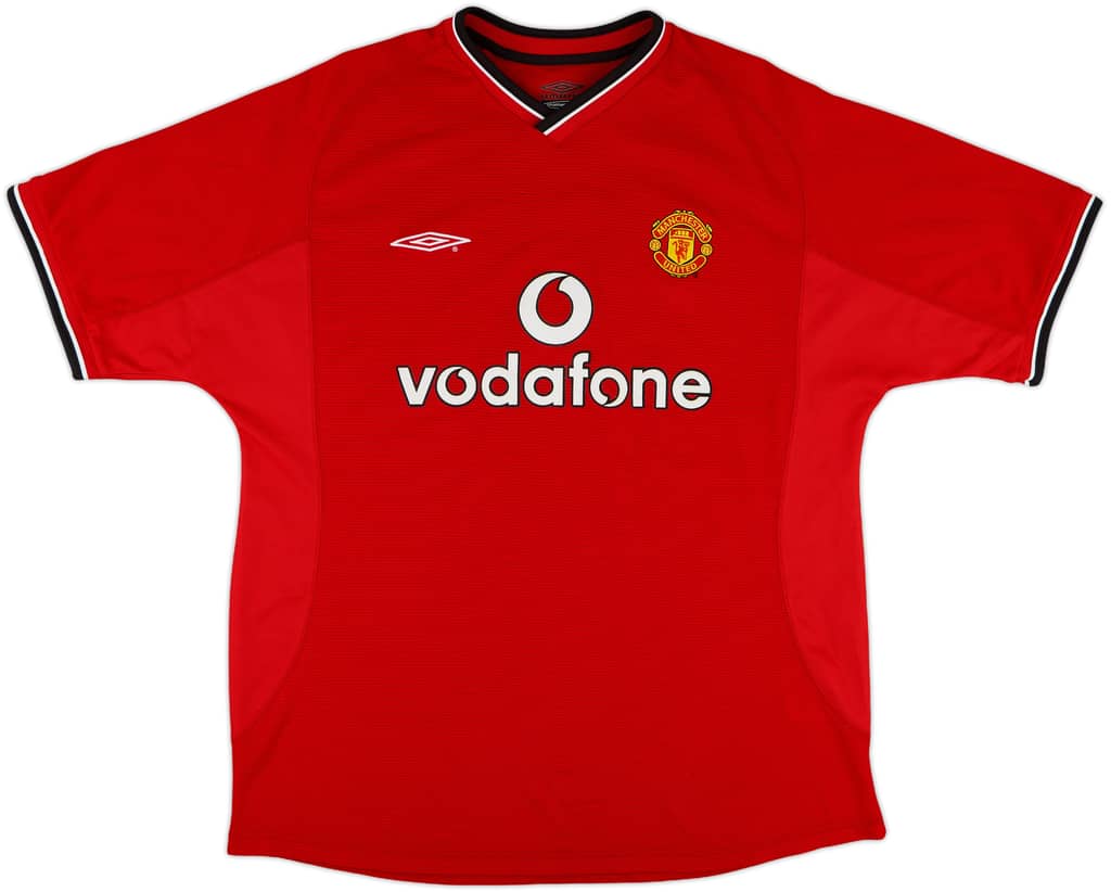 2000-02 Manchester United Home Shirt - 5/10 - (L)