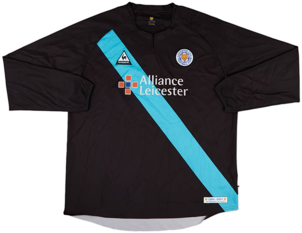 2003-04 Leicester Away L/S Shirt - 8/10 - (XXL)