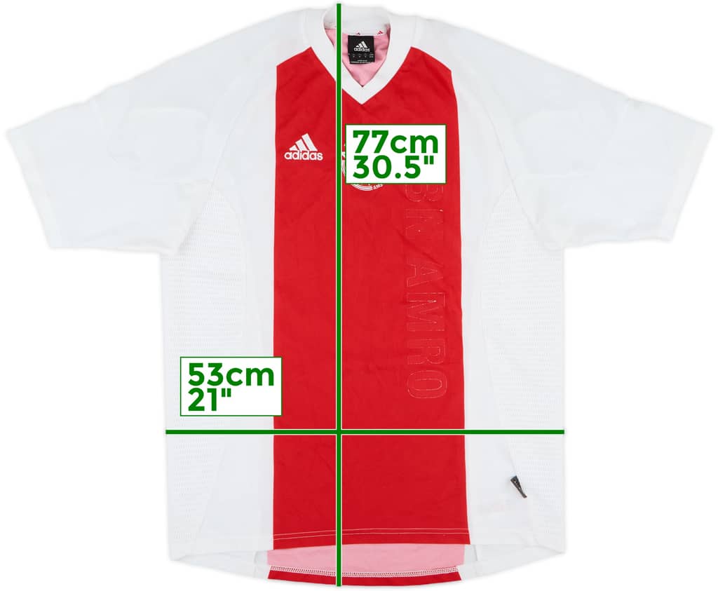 2002-04 Ajax Home Shirt - 4/10 - (M)