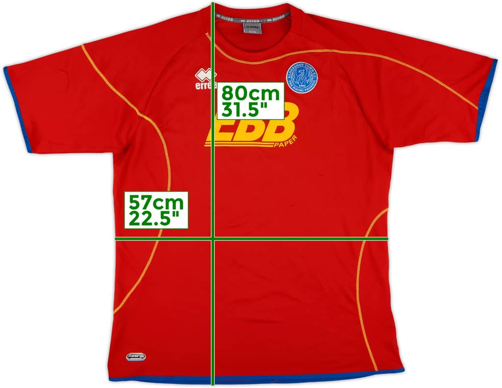 2011-12 Aldershot Home Shirt - 8/10 - (3XL)